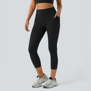 Halara UltraSculpt High Waisted Tummy Control Pocket 7/8 Length Leggings - NWT